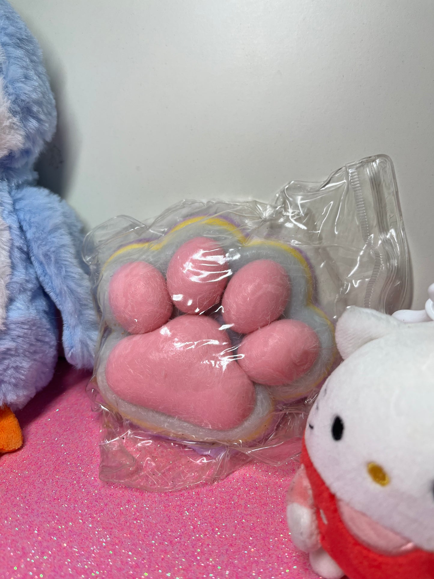 Big Colourful Paw Taba Squishy