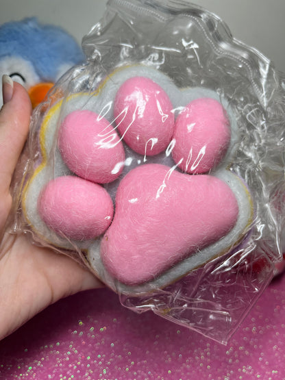 Big Colourful Paw Taba Squishy