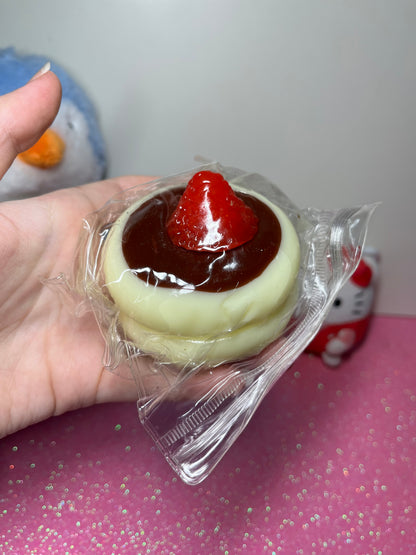 Strawberry Pancake Taba Squishy