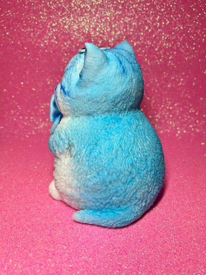 Chubby Cat - Blue/Pink