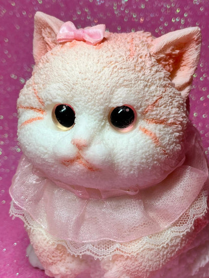 Chubby Cat - Blue/Pink